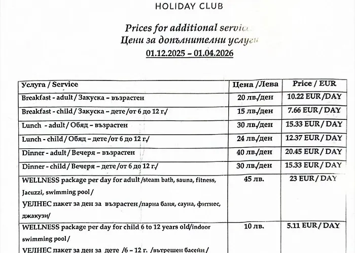 Apartamento Deluxe In Belvedere With Terrace Bansko