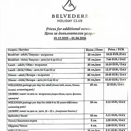 شقة Deluxe In Belvedere With Terrace بانسكو